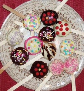 Valentine Cookie Pops
