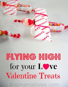 Classroom Valentines - Smarties Airplane
