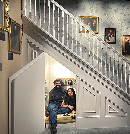 Harry Potter: The Exhibition - Harry's Cupboard Under the Stairs