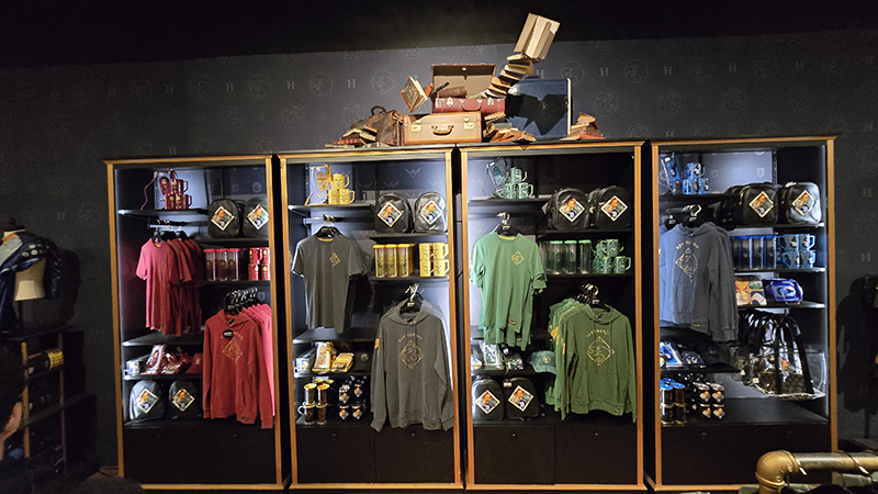 Harry Potter: The Exhibition - gift store 